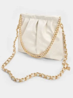 Duo Double Chain Hobo Bag