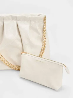 Duo Double Chain Hobo Bag