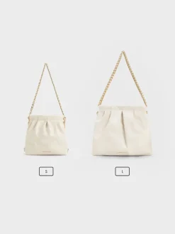Duo Double Chain Hobo Bag
