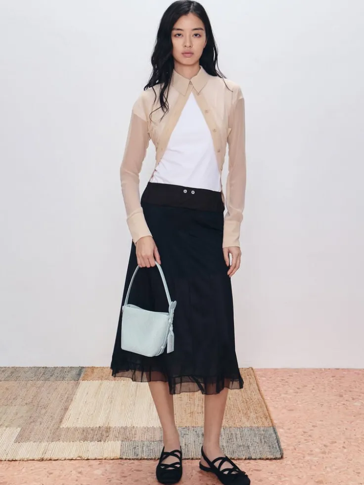 Duo Quilted Chain Bucket Bag