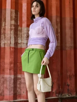 Duo Quilted Chain Bucket Bag