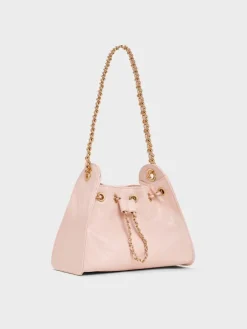 Duo Quilted Drawstring Bucket Bag