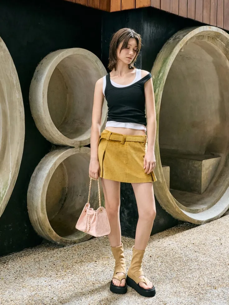 Duo Quilted Drawstring Bucket Bag