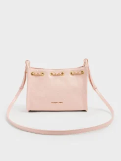 Duo Quilted Drawstring Bucket Bag