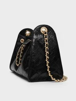Duo Quilted Drawstring Bucket Bag