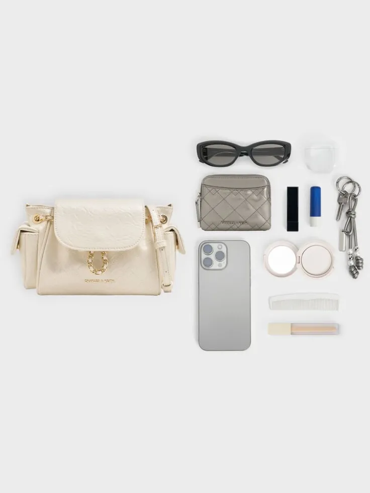 Duo Quilted Two-Way Front Flap Backpack