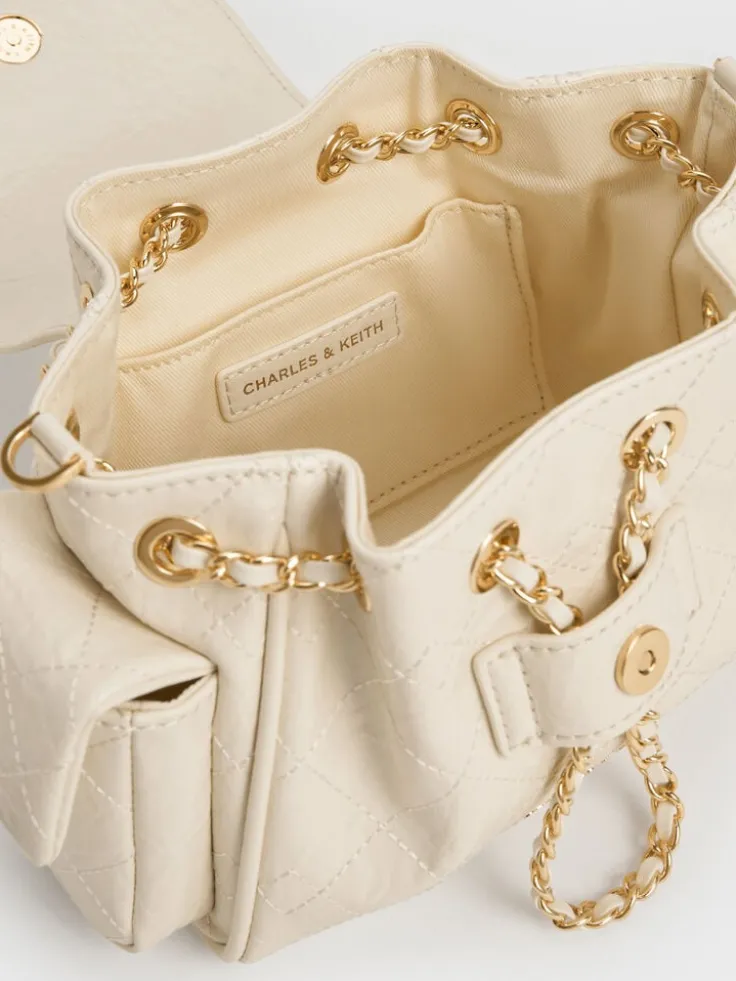 Duo Quilted Two-Way Front Flap Backpack