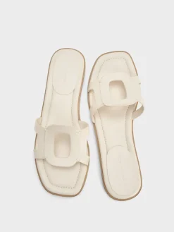 Easley Cut-Out Slide Sandals