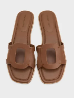 Easley Cut-Out Slide Sandals