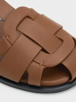 Easley T-Bar Caged Sandals