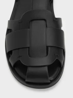 Easley T-Bar Caged Sandals