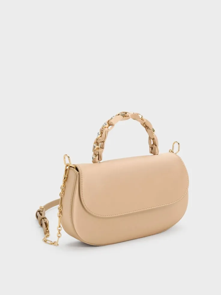 Eilian Braided Top Handle Bag