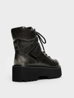 Eliot Platform Combat Boots