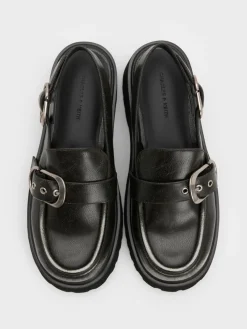 Eliot Platform Slingback Loafers