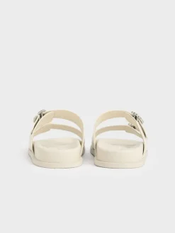Embellished Buckle Sandals