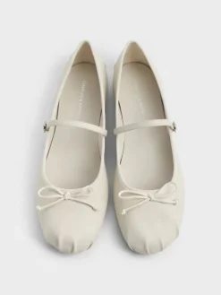 Emiko Bow Mary Jane Flats