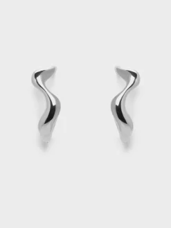 Emilia Wavy Drop Earrings