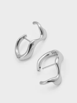 Emilia Wavy Drop Earrings