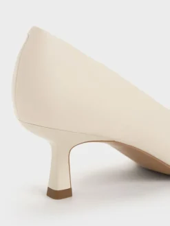 Emmy Pointed Kitten Heel Pumps