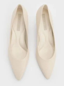 Emmy Pointed Kitten Heel Pumps