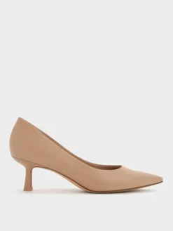 Emmy Pointed Kitten Heel Pumps