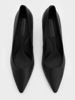 Emmy Pointed Kitten Heel Pumps