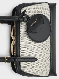 Enola Canvas Long-Handle Shoulder Bag