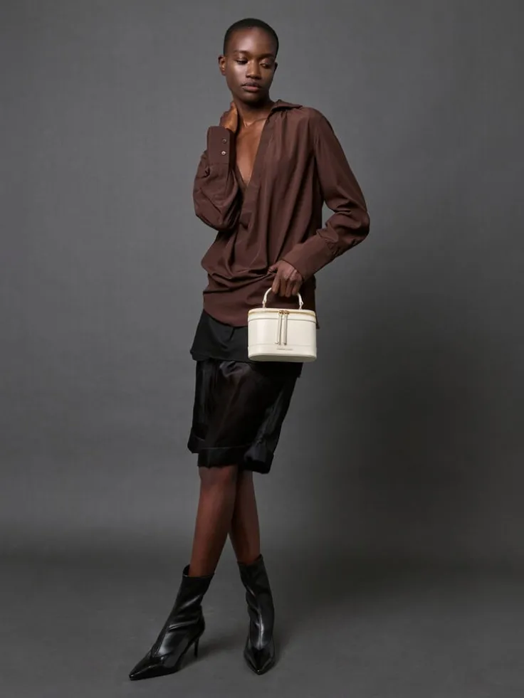 Enola Top Handle Vanity Bag