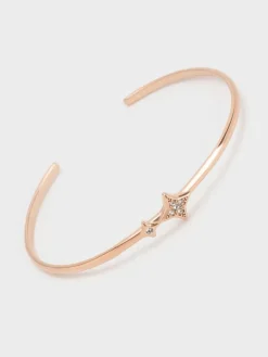 Everest Crystal Star Bangle