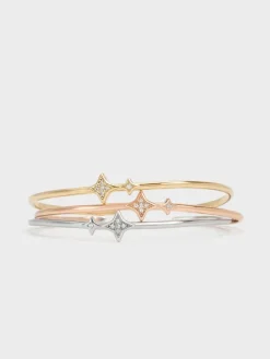 Everest Crystal Star Bangle