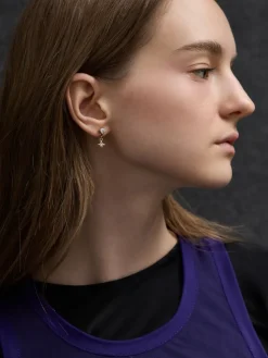 Everest Crystal Star Drop Earrings