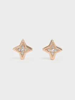 Everest Crystal Star Earrings