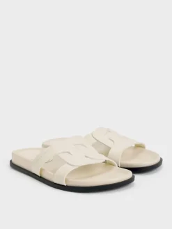 Fannie Interwoven Slide Sandals