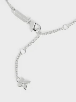 Felicity Flower-Motif Crystal Necklace