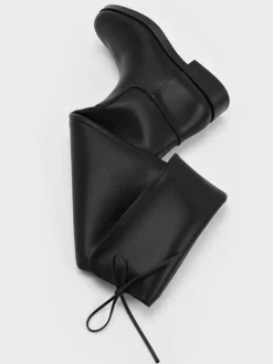 Fold-Over Thigh-High Boots