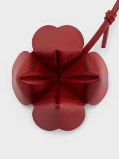 Four-Leaf Clover Heart Charm