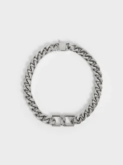 Gabine Chain-Link Choker Necklace