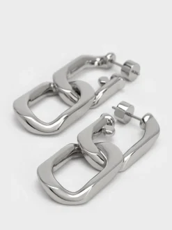 Gabine Chain-Link Drop Earrings