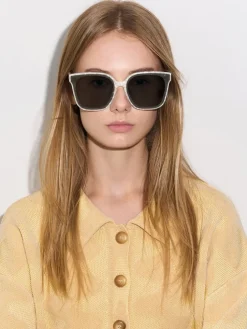 Gabine Oversized Butterfly Sunglasses
