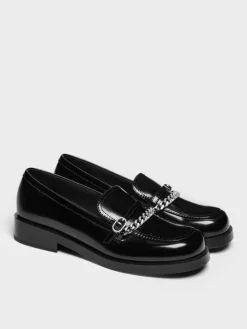 Georgie Chain Loafers