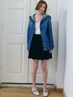 Georgie Chain Mary Jane Flats