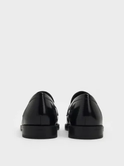 Georgina Leather Penny Loafers