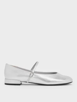 Gertrude Metallic Mary Janes