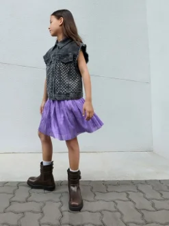 Girls' Double Buckle-Strap Ankle Boots