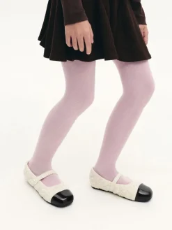 Girls' Tweed Pearl Mary Jane Flats