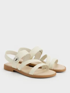 Girls' Yara Glittered Strappy Sandals