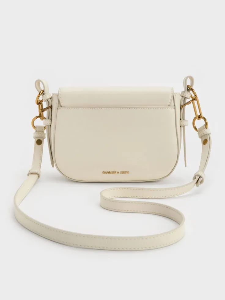 Gwynne Metallic-Accent Crossbody Bag