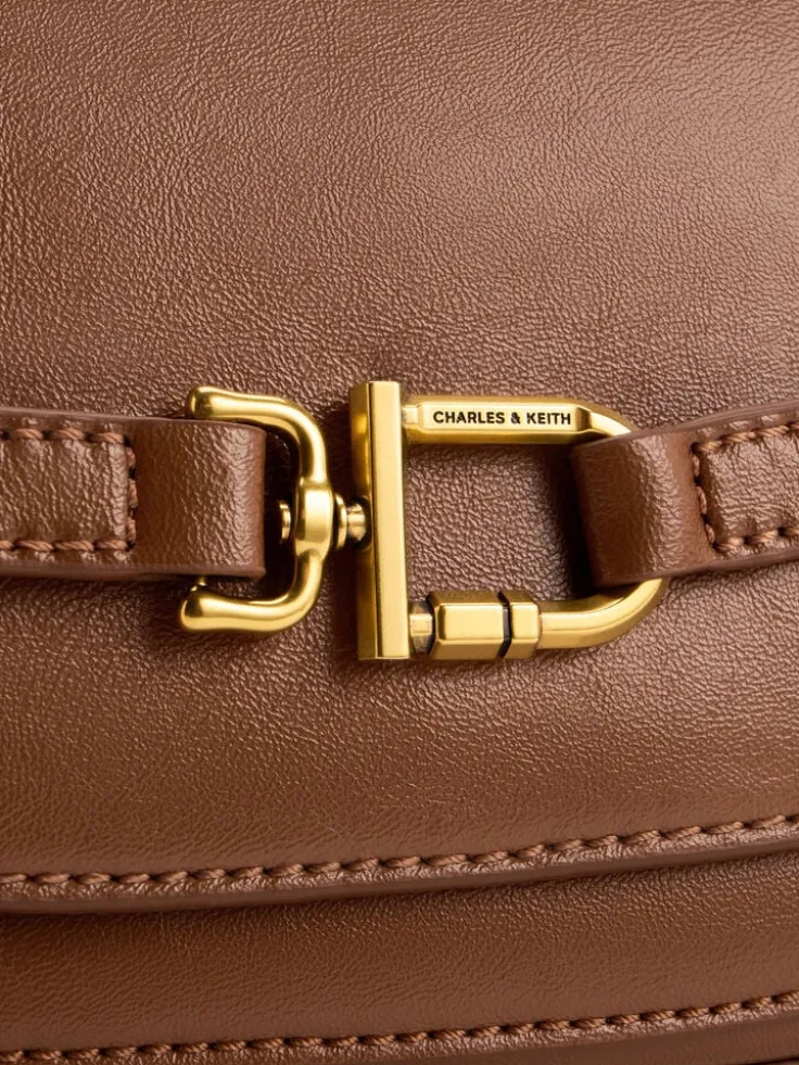 Gwynne Metallic-Accent Crossbody Bag