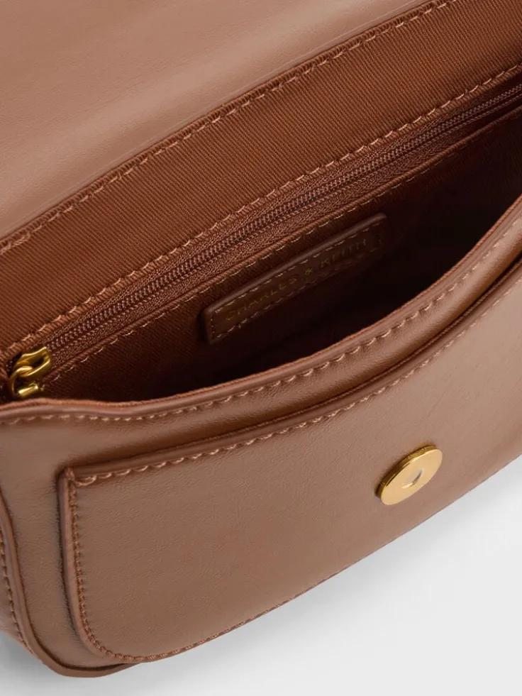 Gwynne Metallic-Accent Crossbody Bag