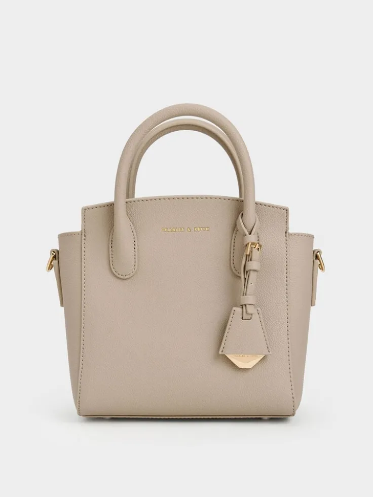 Harper Structured Top Handle Bag